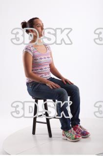 Sitting poses of Kendra 0006